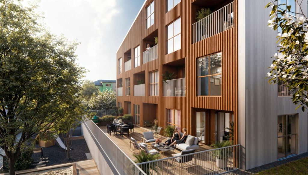 Manufaktuuri Kvartal (Manufaktuuri 12) (Manufaktuuri 12) - Daudzdzīvokļu nams - vizualizācija