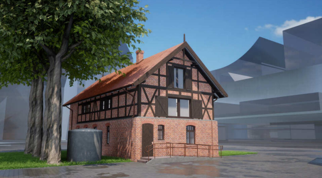 Naujoji Uosto g. 3 (Naujoji Uosto g. 3) - Office center - visualization