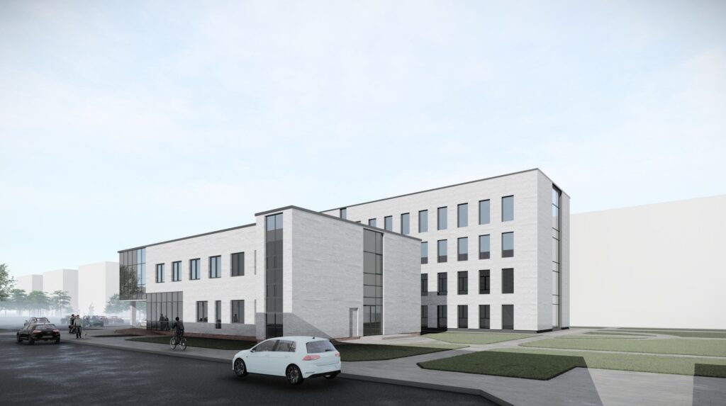 Pilaitės poliklinikos plėtra (Karaliaučiaus g. 11) - Health center - visualization