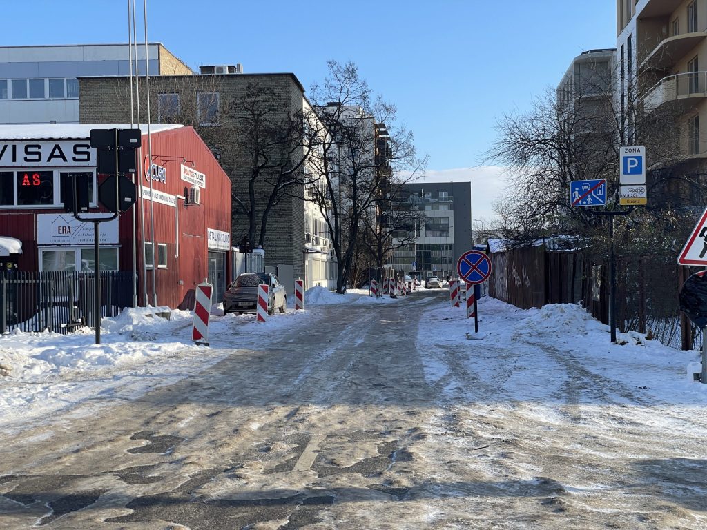 Daugėliškio ir Laumėnų g. ties Daugėliškio g. 33A (Daugėliškio g., Laumėnų g.) - Street - construction photos