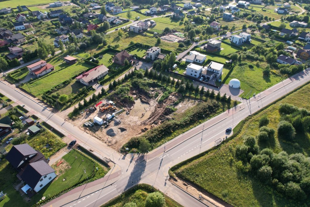 IKI Jaunystės g. 115 (Jaunystės g. 115) - Maisto parduotuvė - statybų nuotraukos