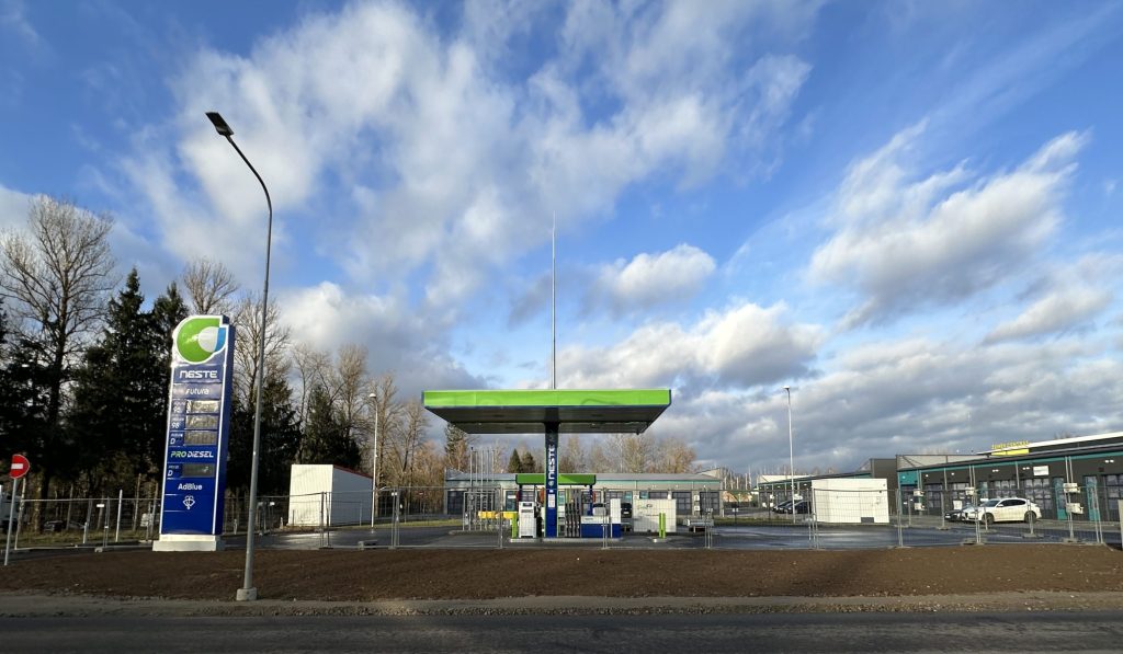 Neste Servečės g. 2 (Servečės g. 2) - Petrol station - construction photos