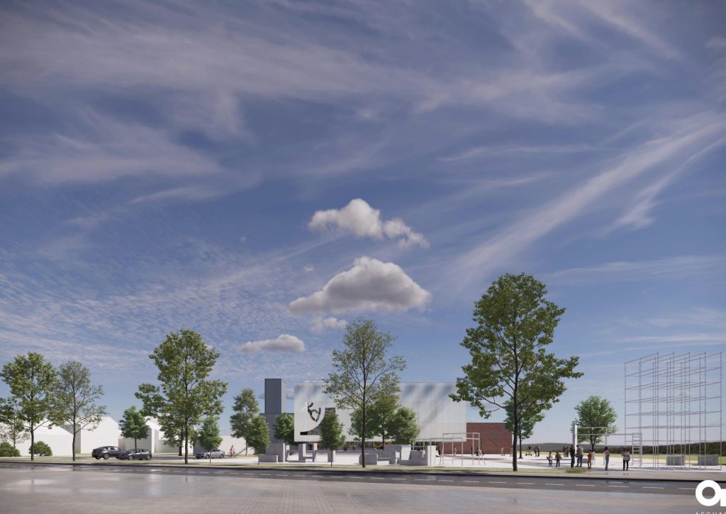 Vaikų ir jaunimo aktyvaus laisvalaikio ir sporto kompleksas (S. Dariaus ir S. Girėno g. 29A) - Sports arena - visualization