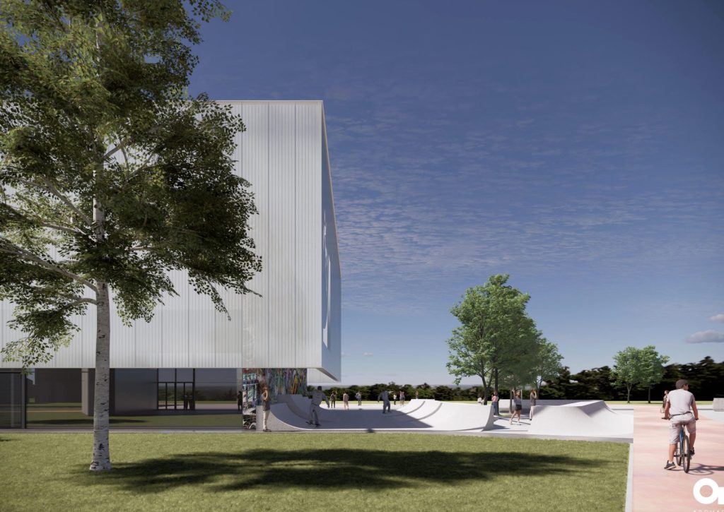 Vaikų ir jaunimo aktyvaus laisvalaikio ir sporto kompleksas (S. Dariaus ir S. Girėno g. 29A) - Sports arena - visualization