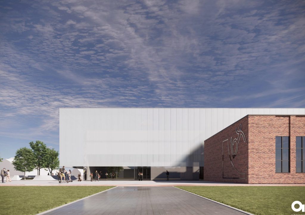 Vaikų ir jaunimo aktyvaus laisvalaikio ir sporto kompleksas (S. Dariaus ir S. Girėno g. 29A) - Sports arena - visualization