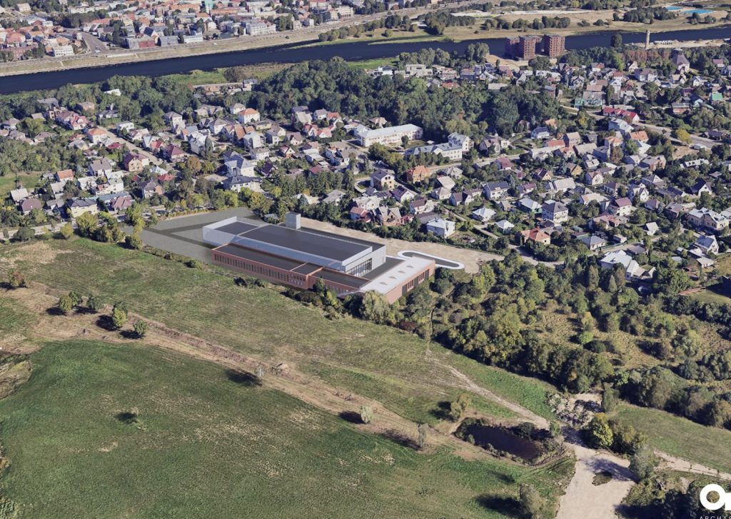 Vaikų ir jaunimo aktyvaus laisvalaikio ir sporto kompleksas (S. Dariaus ir S. Girėno g. 29A) - Sports arena - visualization