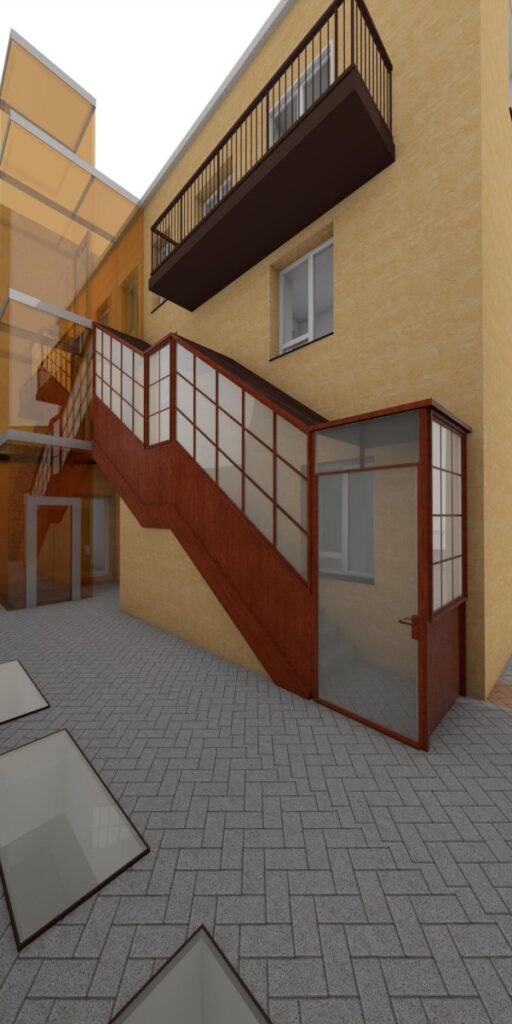 Bazilijonų g. 10A (Bazilijonų g. 10A) - Viešbutis - vizualizacija