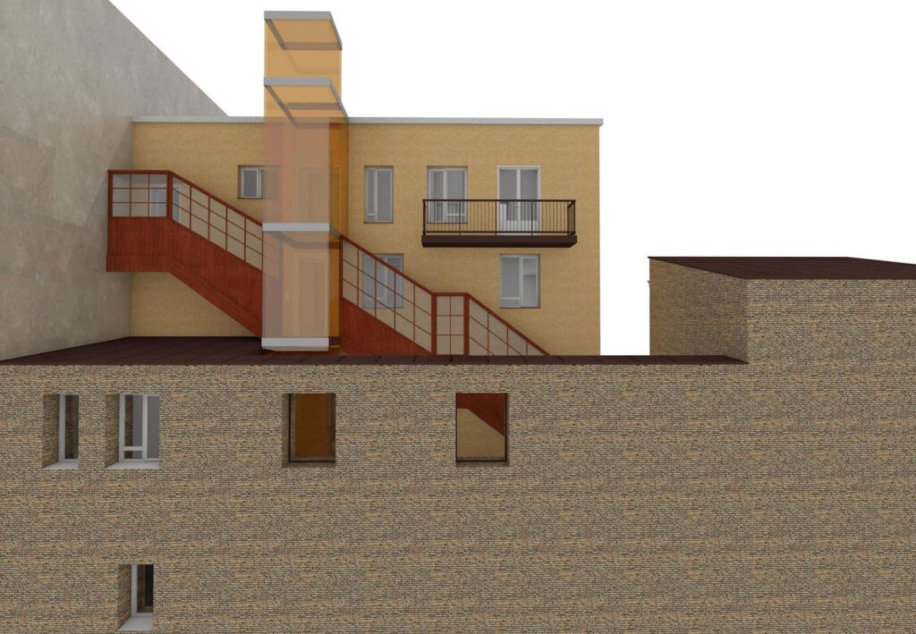 Bazilijonų g. 10A (Bazilijonų g. 10A) - Viešbutis - vizualizacija