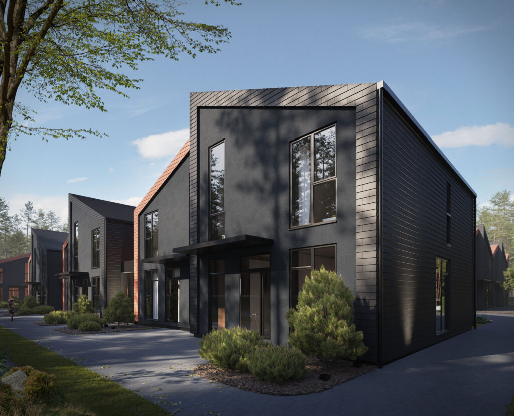 For-rest (Meiriškių g. 25) - Sublokuoti namai - vizualizacija