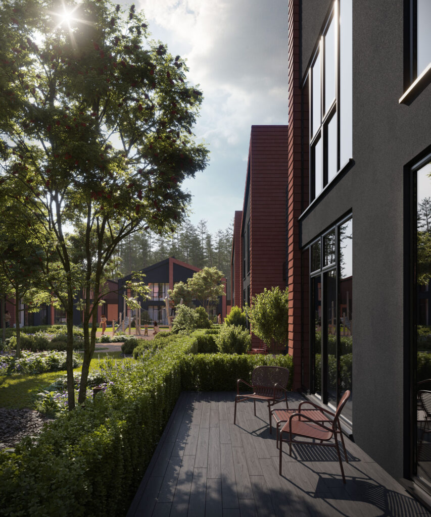 For-rest (Meiriškių g. 25) - Sublokuoti namai - vizualizacija