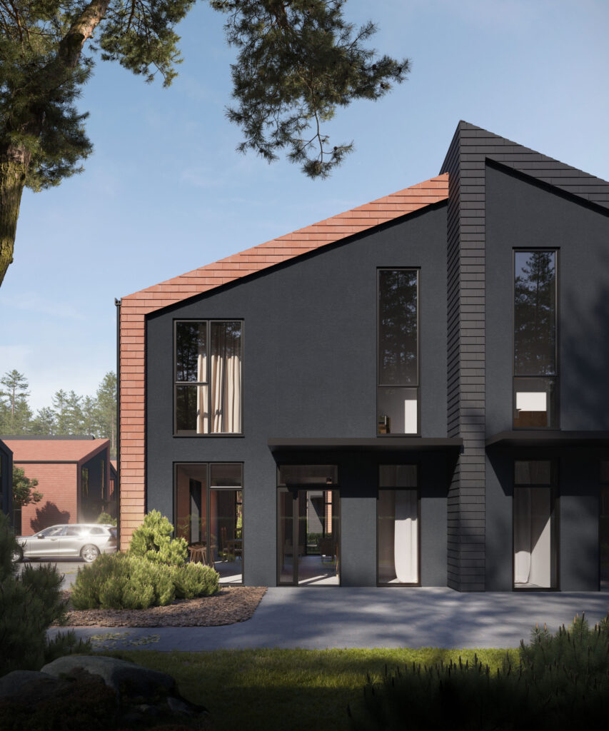 For-rest (Meiriškių g. 25) - Sublokuoti namai - vizualizacija