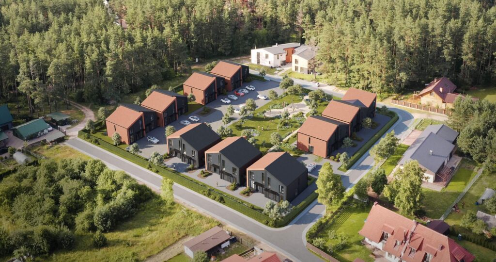 For-rest (Meiriškių g. 25) - Sublokuoti namai - vizualizacija