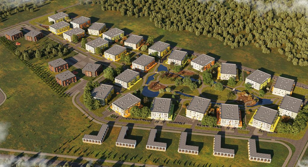 Väike-Rae (Väike-Rae tee 2/12, 2/13) (Väike-Rae tee 2/12, 2/13) - Multi apartment - visualization