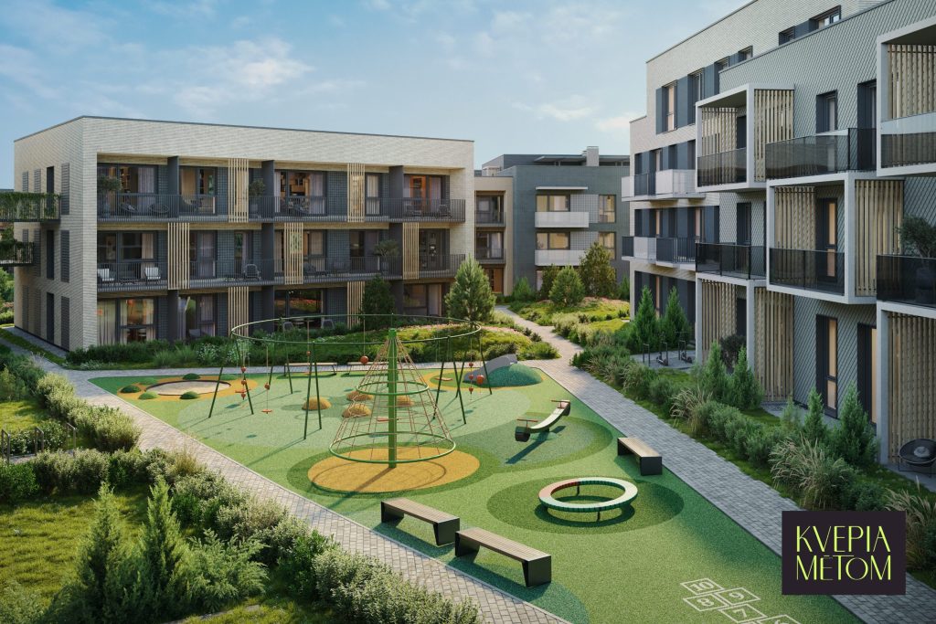 Kvepia mėtom (Mozūriškių g. 2) - Multi apartment - visualization