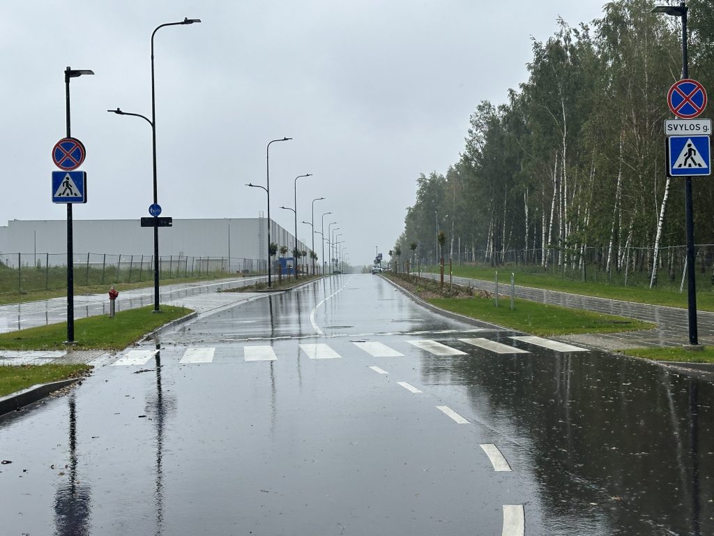 Svylos g. atkarpa iki Beržuonos g. (Svylos g.) - Velosipēdu ceļš, Iela - būvdarbu attēli