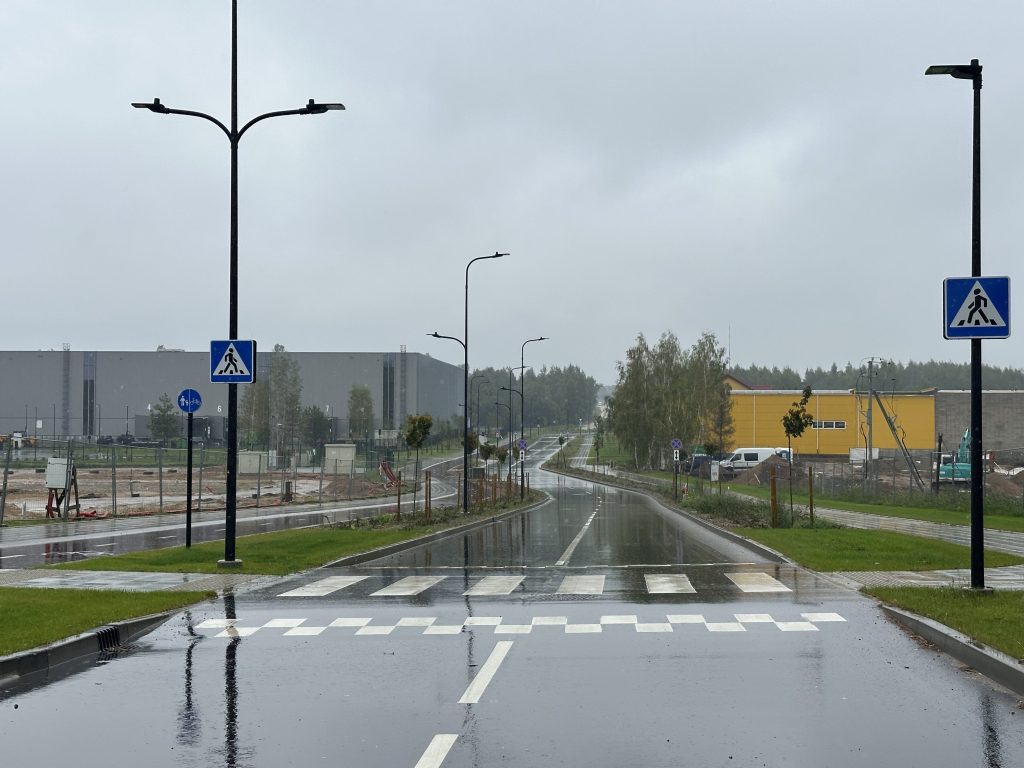 Svylos g. atkarpa iki Beržuonos g. (Svylos g.) - Velosipēdu ceļš, Iela - būvdarbu attēli