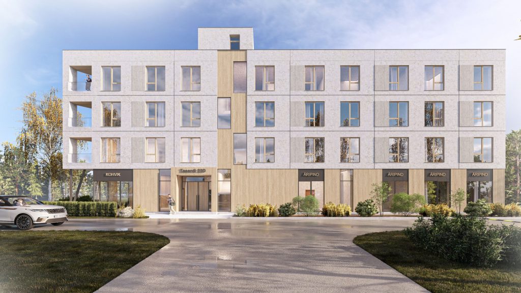 Astangu 23d (Astangu 23d) - Co-living, Hotel, Office center, Other commercial - visualization