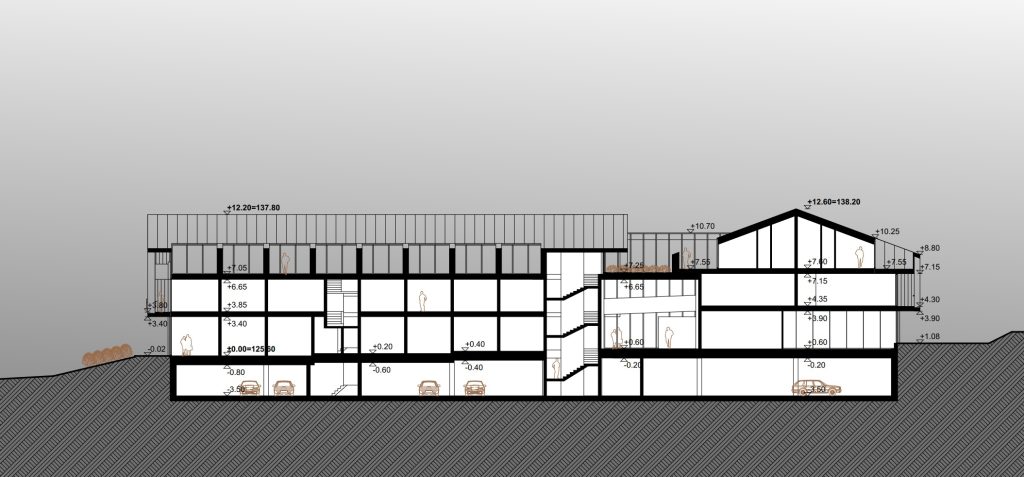 Belmonto žirgyno kompleksas (Belmonto g. 34B) - Hotel, Sports arena - visualization