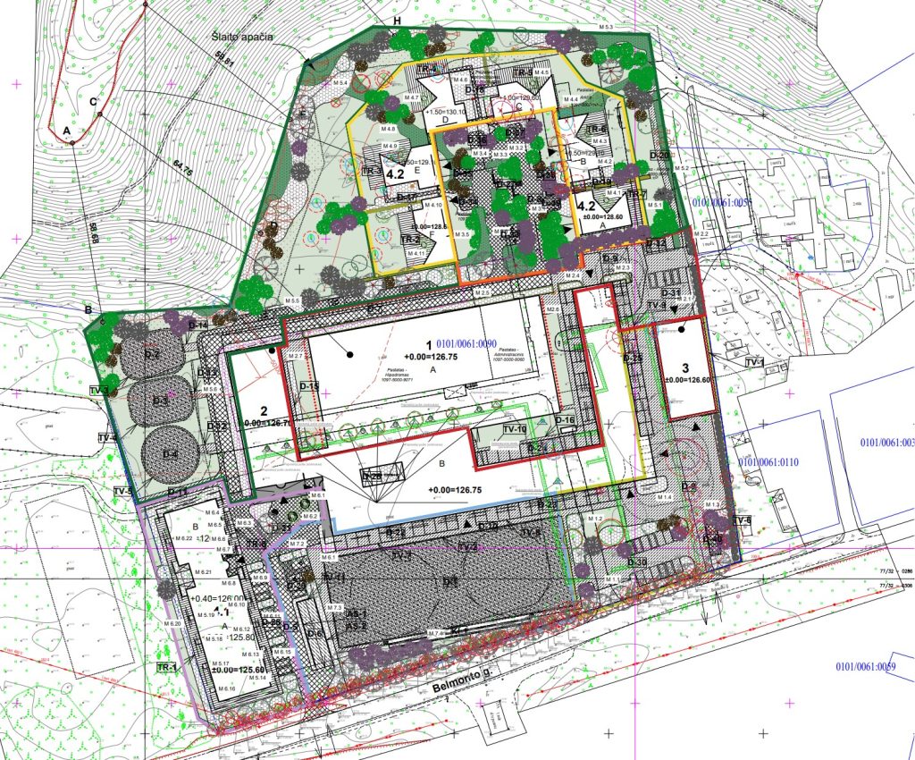 Belmonto žirgyno kompleksas (Belmonto g. 34B) - Hotel, Sports arena - visualization