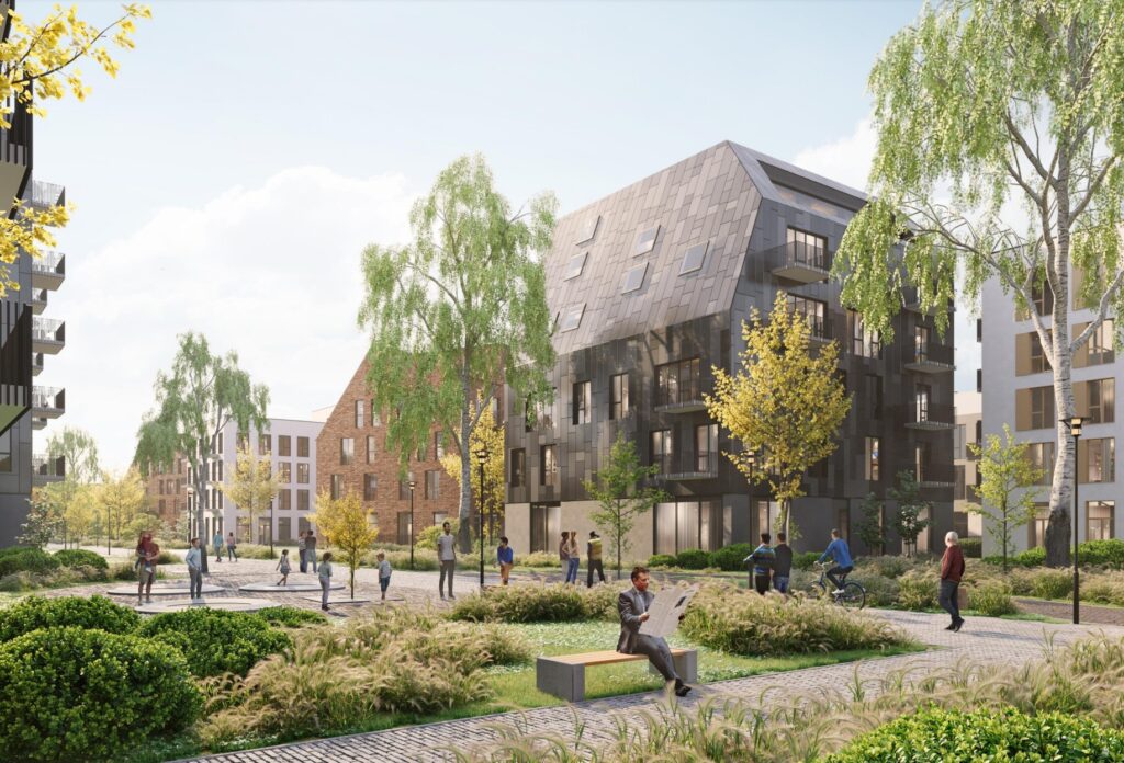 Kalnėnuose (Galų g. 1, 5, 9) (Galų g. 1, 5, 9) - Multi apartment - visualization