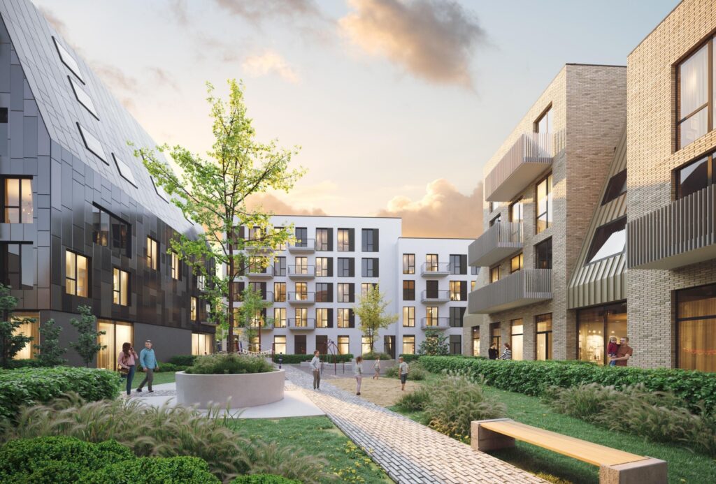 Kalnėnuose (Galų g. 1, 5, 9) (Galų g. 1, 5, 9) - Multi apartment - visualization