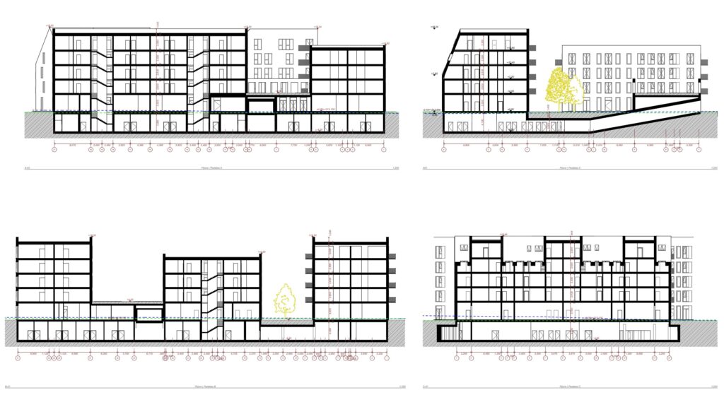 Kalnėnuose (Galų g. 1, 5, 9) (Galų g. 1, 5, 9) - Multi apartment - visualization