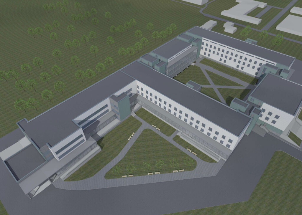 Infekcinių ligų departamentas prie Klaipėdos univesitetinės ligoninės (Liepojos g. 39) - Hospital - visualization