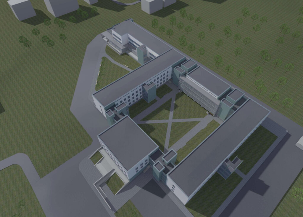 Infekcinių ligų departamentas prie Klaipėdos univesitetinės ligoninės (Liepojos g. 39) - Hospital - visualization