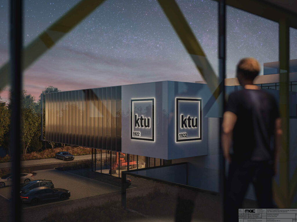 Dirbtinio intelekto kompetencijų centras tvariam gyvenimui ir darbui „SustAInLivWork“ (Studentų g. 48A) - Science institution - visualization