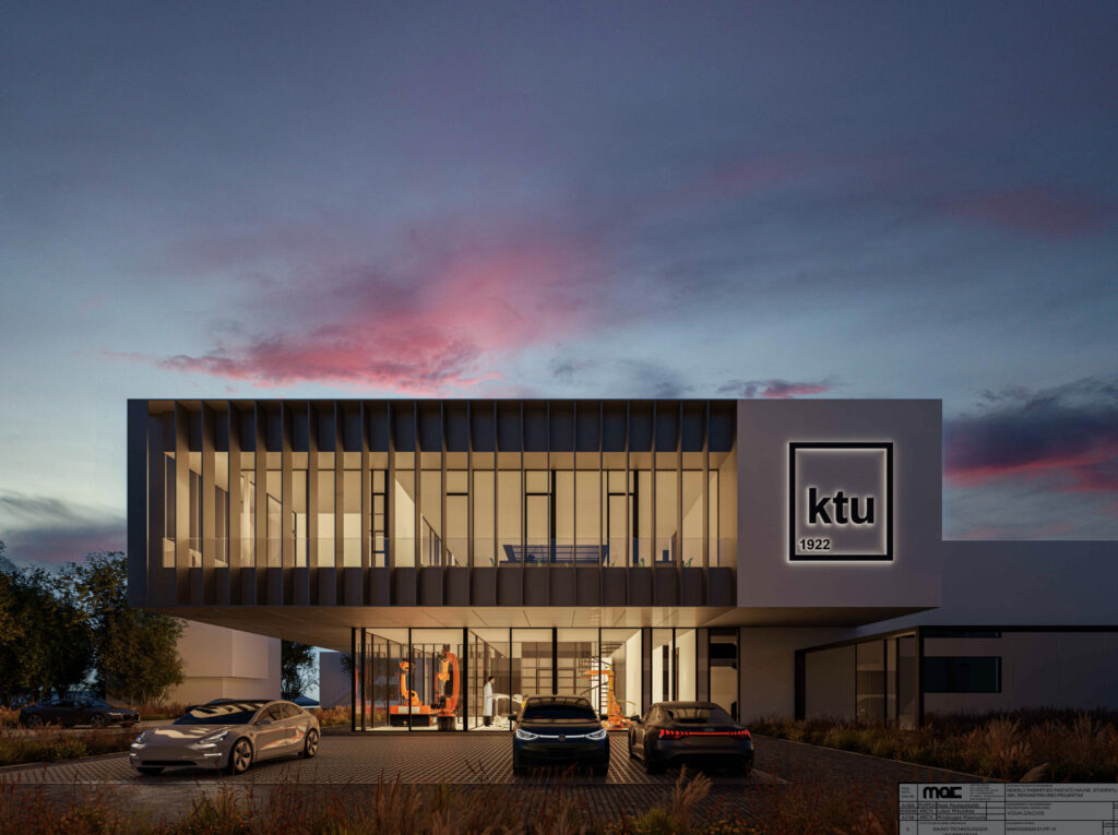 Dirbtinio intelekto kompetencijų centras tvariam gyvenimui ir darbui „SustAInLivWork“ (Studentų g. 48A) - Science institution - visualization