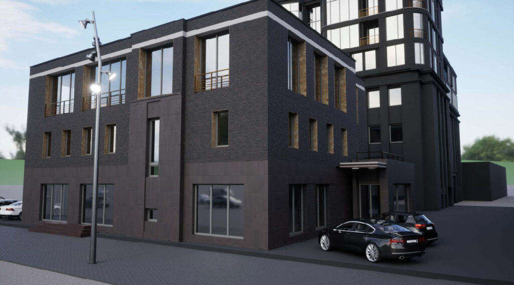 Raudondvario pl. 76 (Raudondvario pl. 76) - Office center - visualization