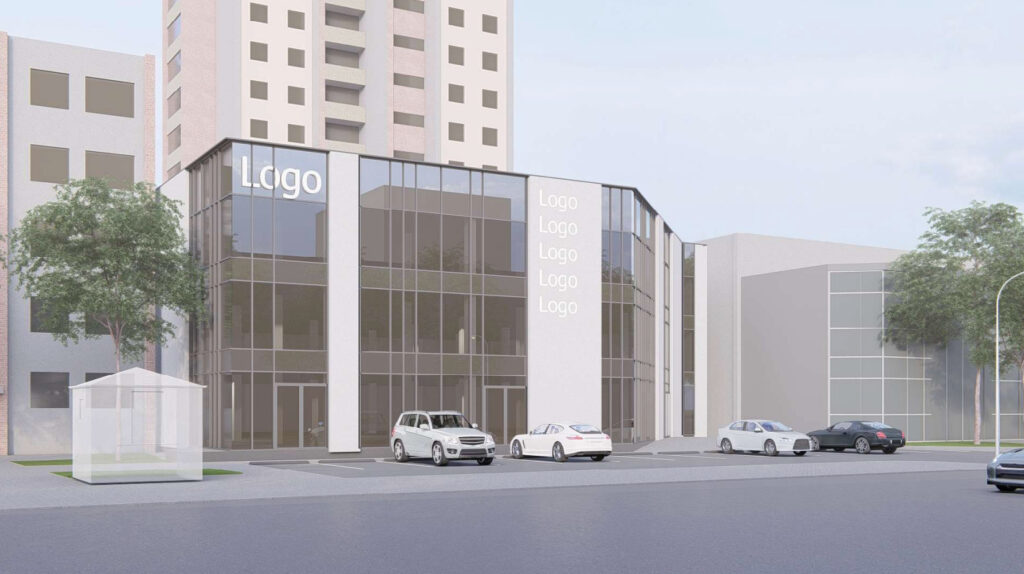 Savanorių pr. 352 (Savanorių pr. 352) - Non-food store, Office center - visualization