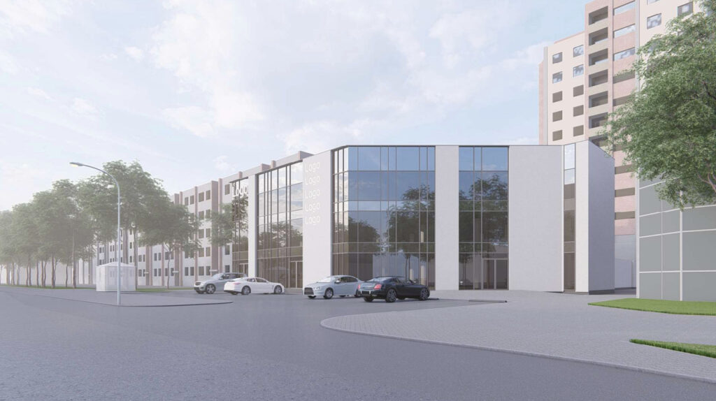 Savanorių pr. 352 (Savanorių pr. 352) - Non-food store, Office center - visualization