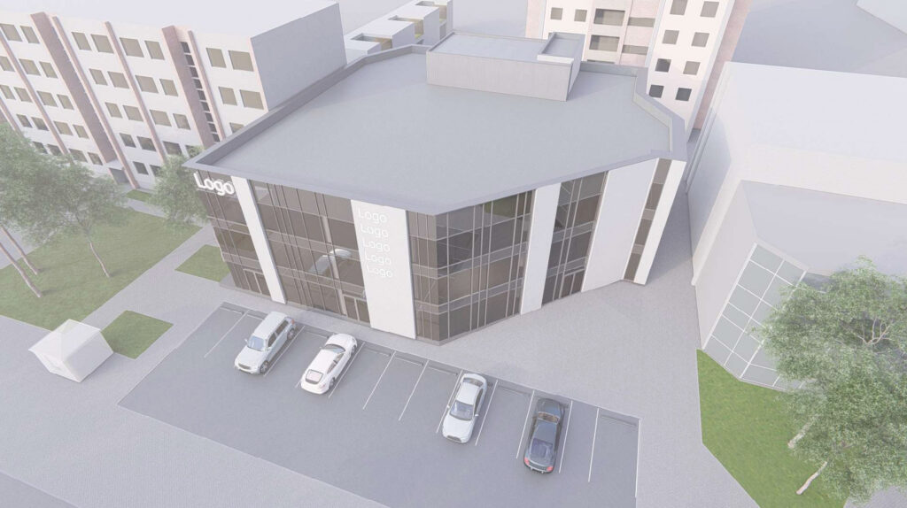 Savanorių pr. 352 (Savanorių pr. 352) - Non-food store, Office center - visualization