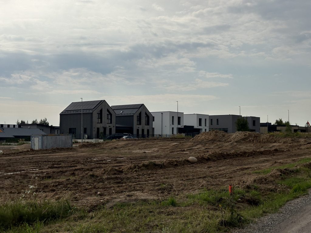 Bendorių-Vilnius (Minties g. 1, 2, 3, - 21, Panoramos g. 1, 2, 3 - 36, Gausos g. 1, 2, 3, 4, 5) - Land plots - construction photos