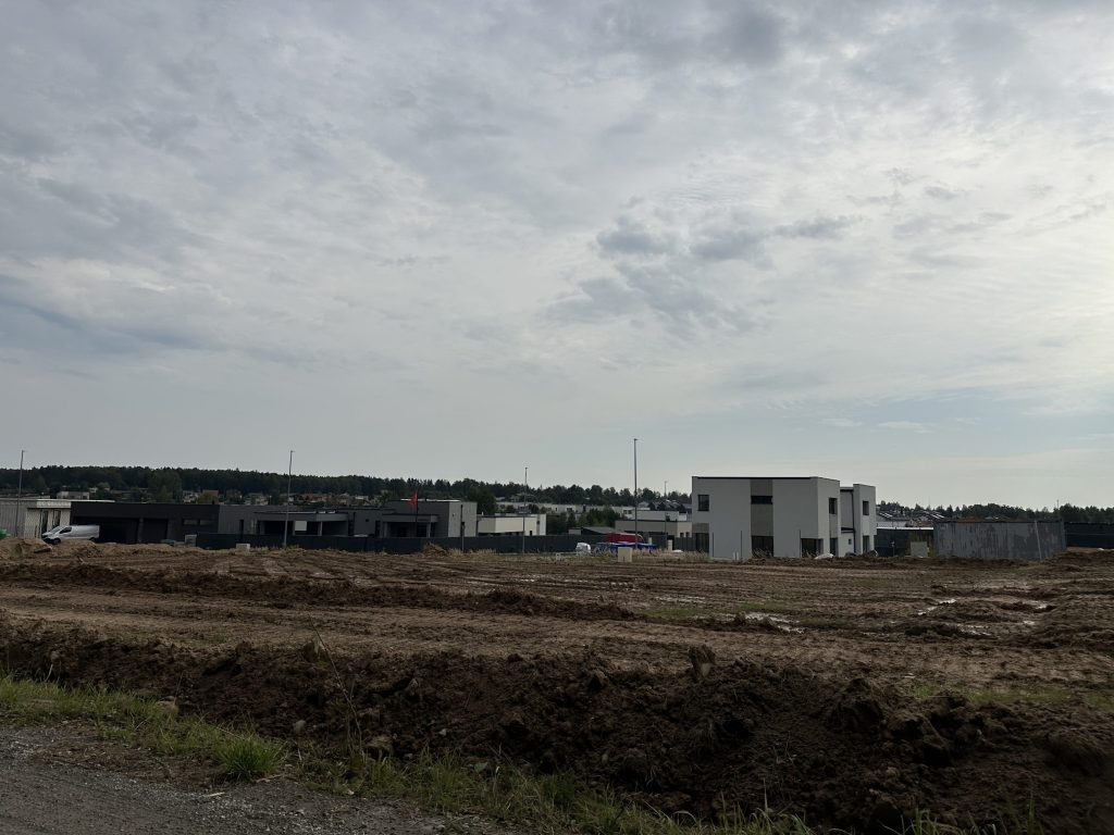 Bendorių-Vilnius (Minties g. 1, 2, 3, - 21, Panoramos g. 1, 2, 3 - 36, Gausos g. 1, 2, 3, 4, 5) - Land plots - construction photos