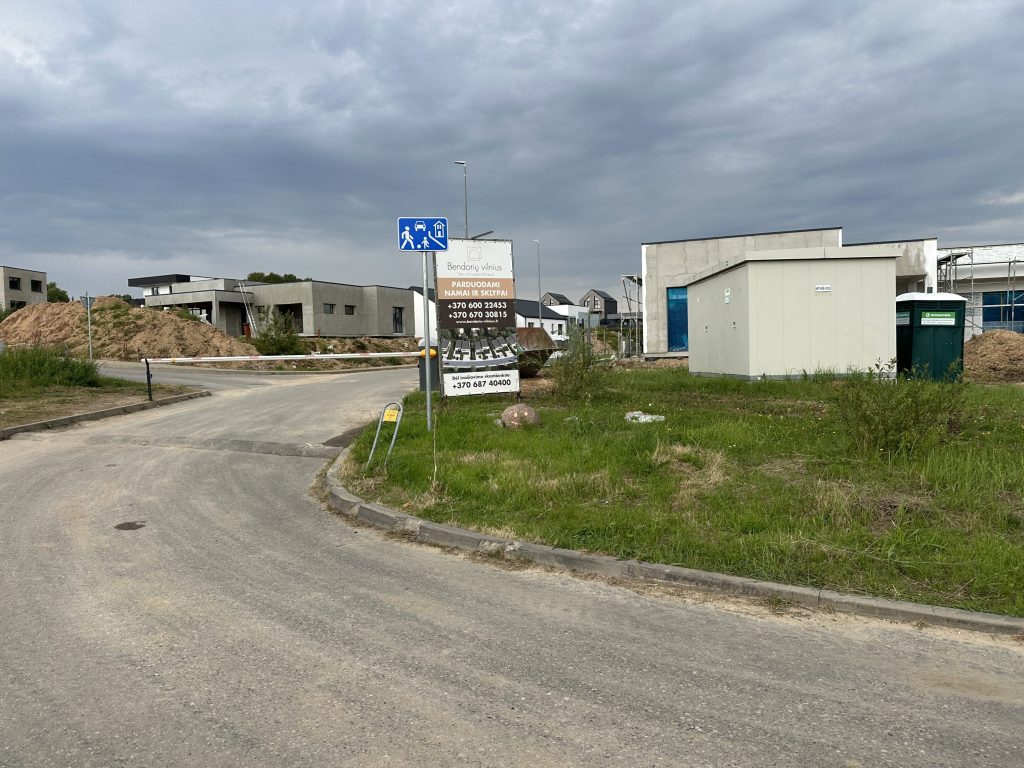 Bendorių-Vilnius (Minties g. 1, 2, 3, - 21, Panoramos g. 1, 2, 3 - 36, Gausos g. 1, 2, 3, 4, 5) - Land plots - construction photos