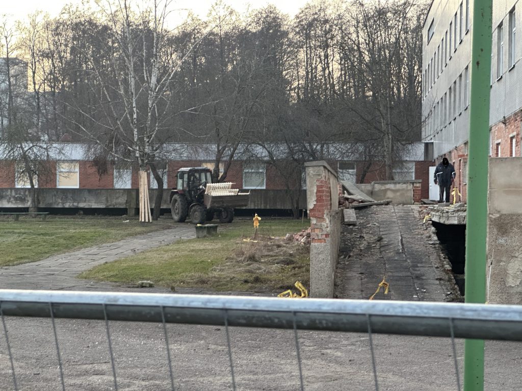 Infekcinių ligų departamentas prie Klaipėdos univesitetinės ligoninės (Liepojos g. 39) - Hospital - construction photos