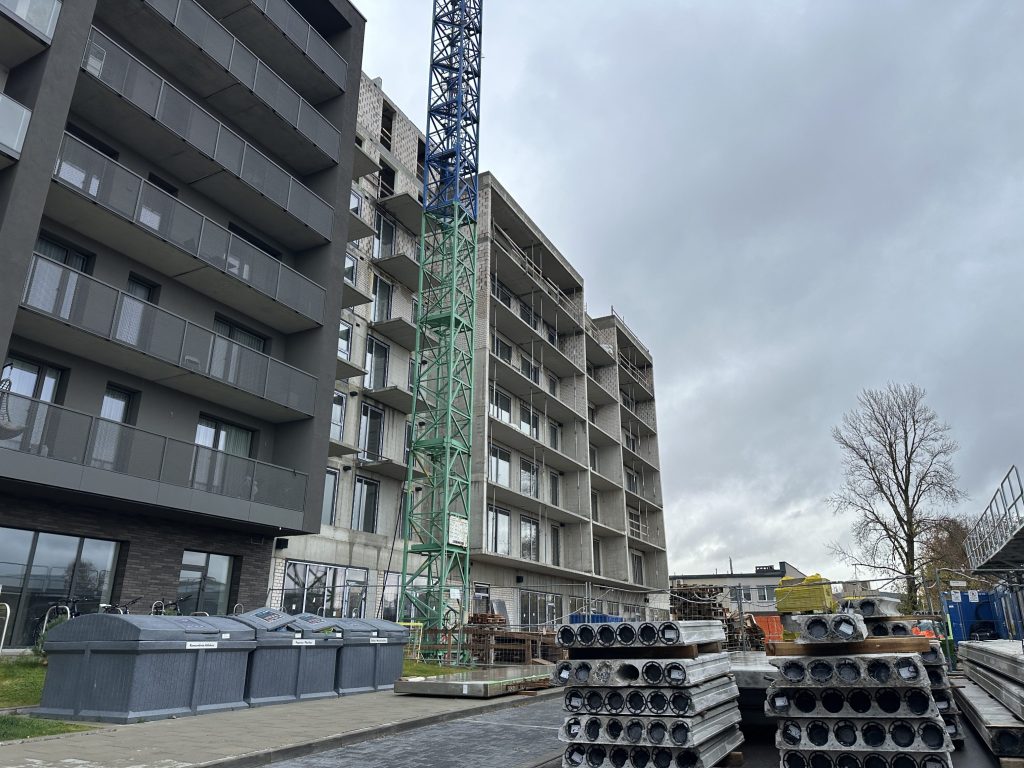 CITUS Kaip Niujorke 2 etapas (Riterių g. 12) - Multi apartment - construction photos