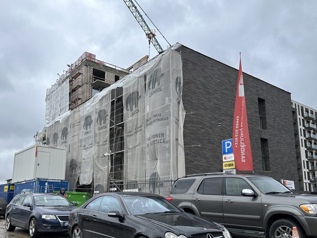 CITUS Kaip Niujorke 2 etapas (Riterių g. 12) - Multi apartment - construction photos