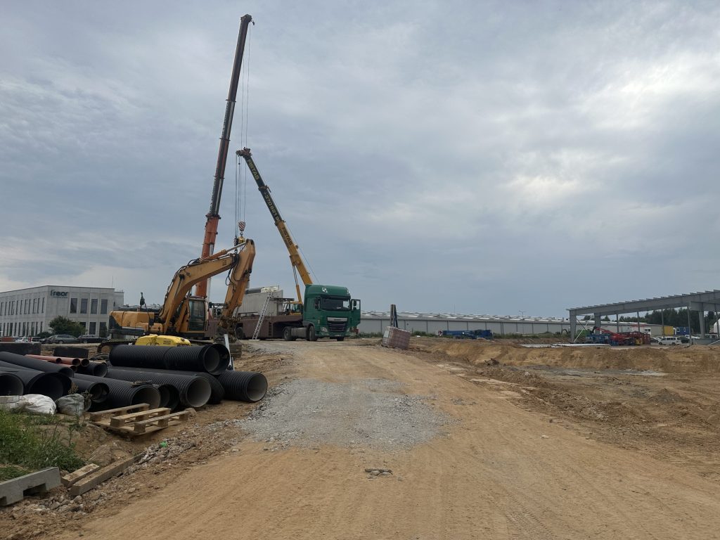 Kelmytės g. 15 (Kelmytės g. 15) - Light manufacturing, Shopping center - construction photos