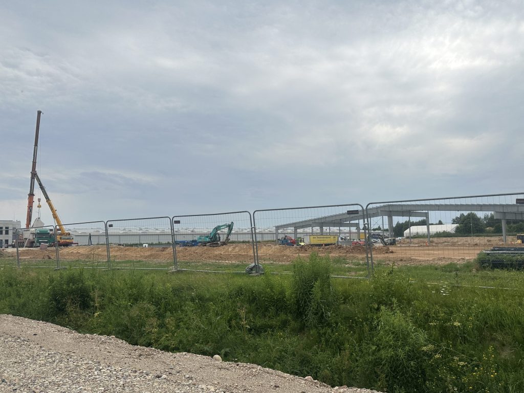 Kelmytės g. 15 (Kelmytės g. 15) - Light manufacturing, Shopping center - construction photos