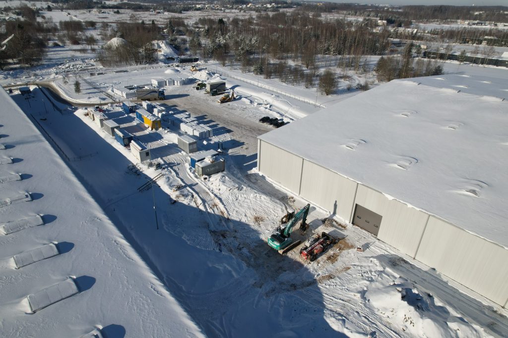 Kelmytės g. 15 (Kelmytės g. 15) - Vieglā rūpniecība, Tirdzniecības centrs - būvdarbu attēli