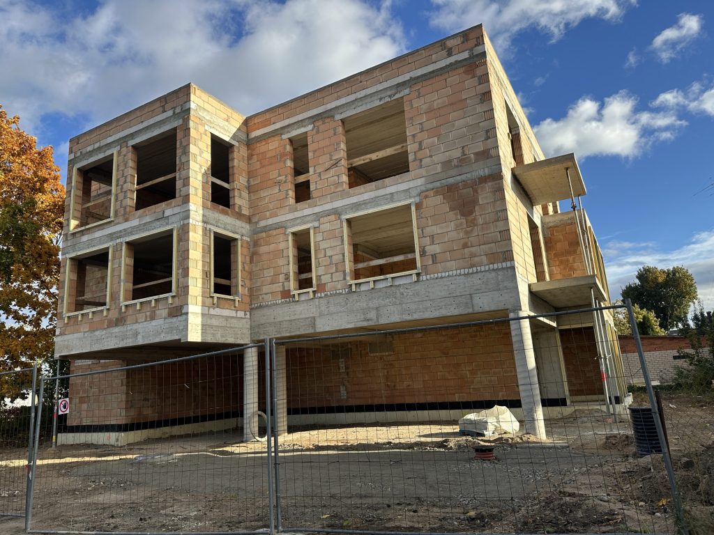 Šapiro namai (Latvių g. 23) - Multi apartment - construction photos