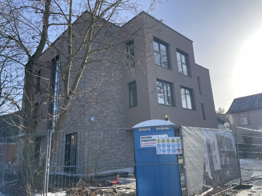 Šapiro namai (Latvių g. 23) - Multi apartment - construction photos