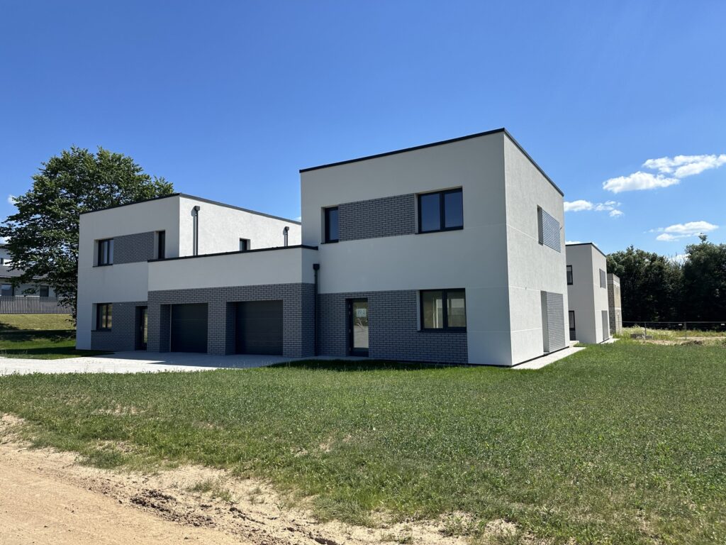 Matiškių terasos (Matiškių g. 71, 73, 75, 77, 79, 81, 83, 85) - Row housing - construction photos