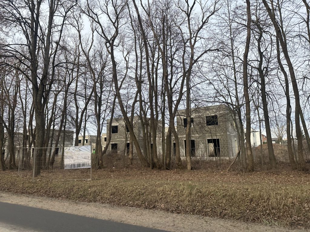 Matiškių terasos (Matiškių g. 71, 73, 75, 77, 79, 81, 83, 85) - Row housing - construction photos