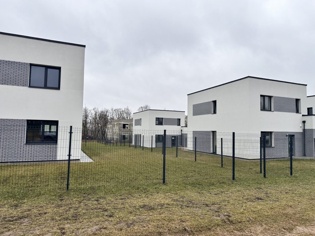 Matiškių terasos (Matiškių g. 71, 73, 75, 77, 79, 81, 83, 85) - Row housing - construction photos