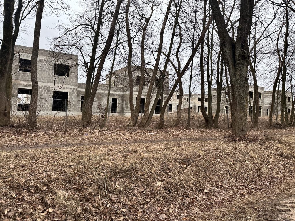 Matiškių terasos (Matiškių g. 71, 73, 75, 77, 79, 81, 83, 85) - Row housing - construction photos