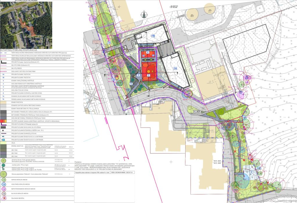 Viešoji erdvė prie Didlaukio g. 67 (Didlaukio g. 67) - Square - visualization